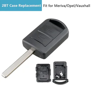 2 버튼 차량 키 원격 제어 하우징 교체 Opel Agila Meriva Corsa_C 콤보 아스트라 자동차 키 쉘에 적합합니다. 8 최고의 판매 오펠 키 커버 케이스 - №7