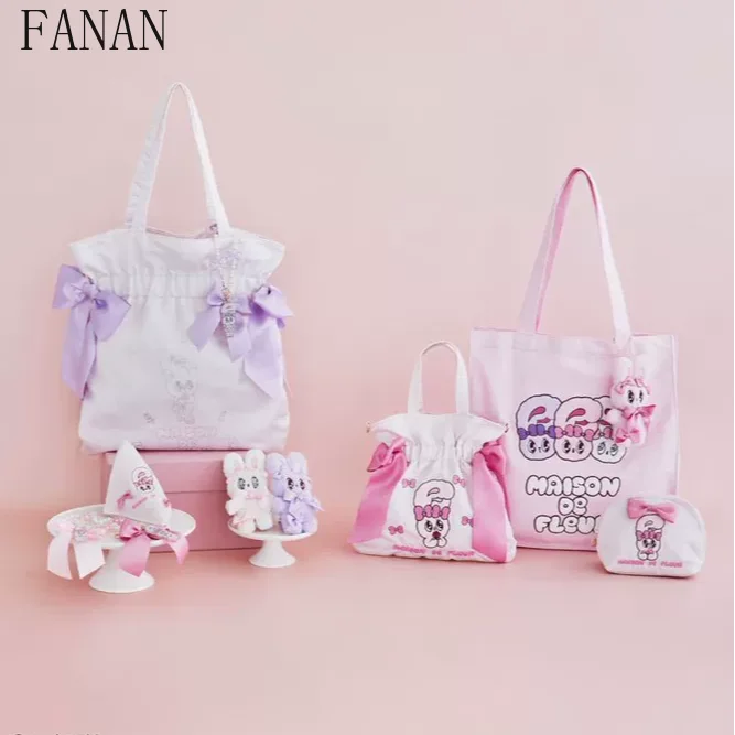 

Kawaii сумки-тоут для девочек, повседневная сумка, женская сумка через плечо, милые и милые женские сумки в японском стиле