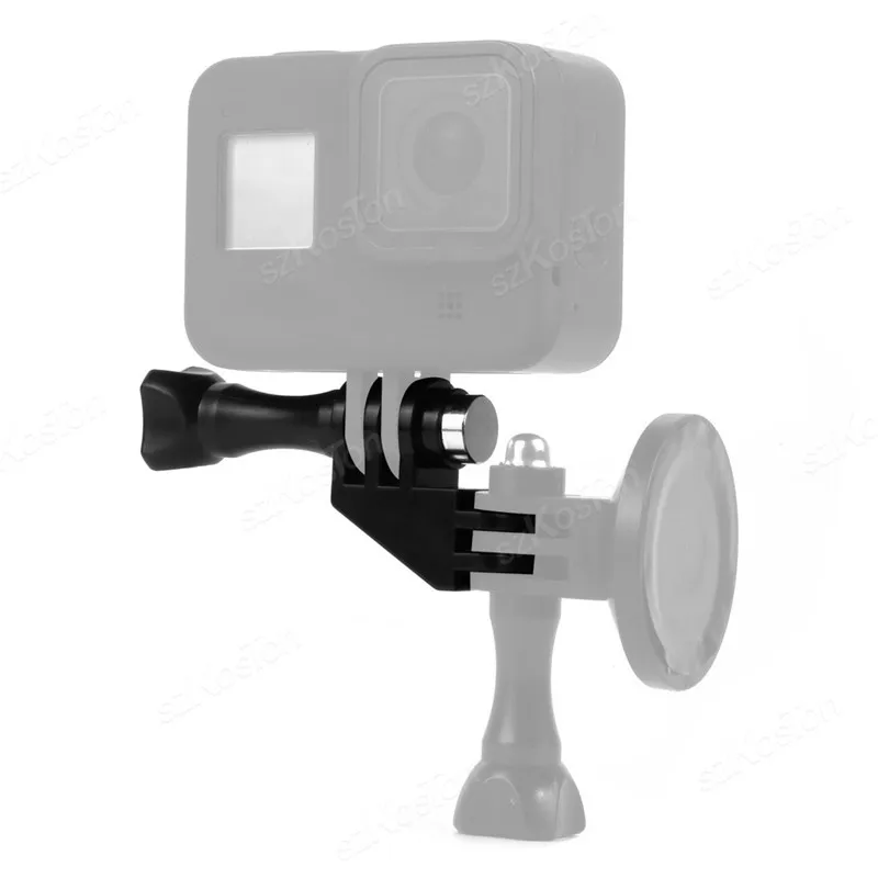 For Gopro Hero 13 12 11 10 Vertical Shoot Mount 90degree Adapter Adjustment Multi Conversion Arm For DJI Action 5 Pro 4 3 SJCAM