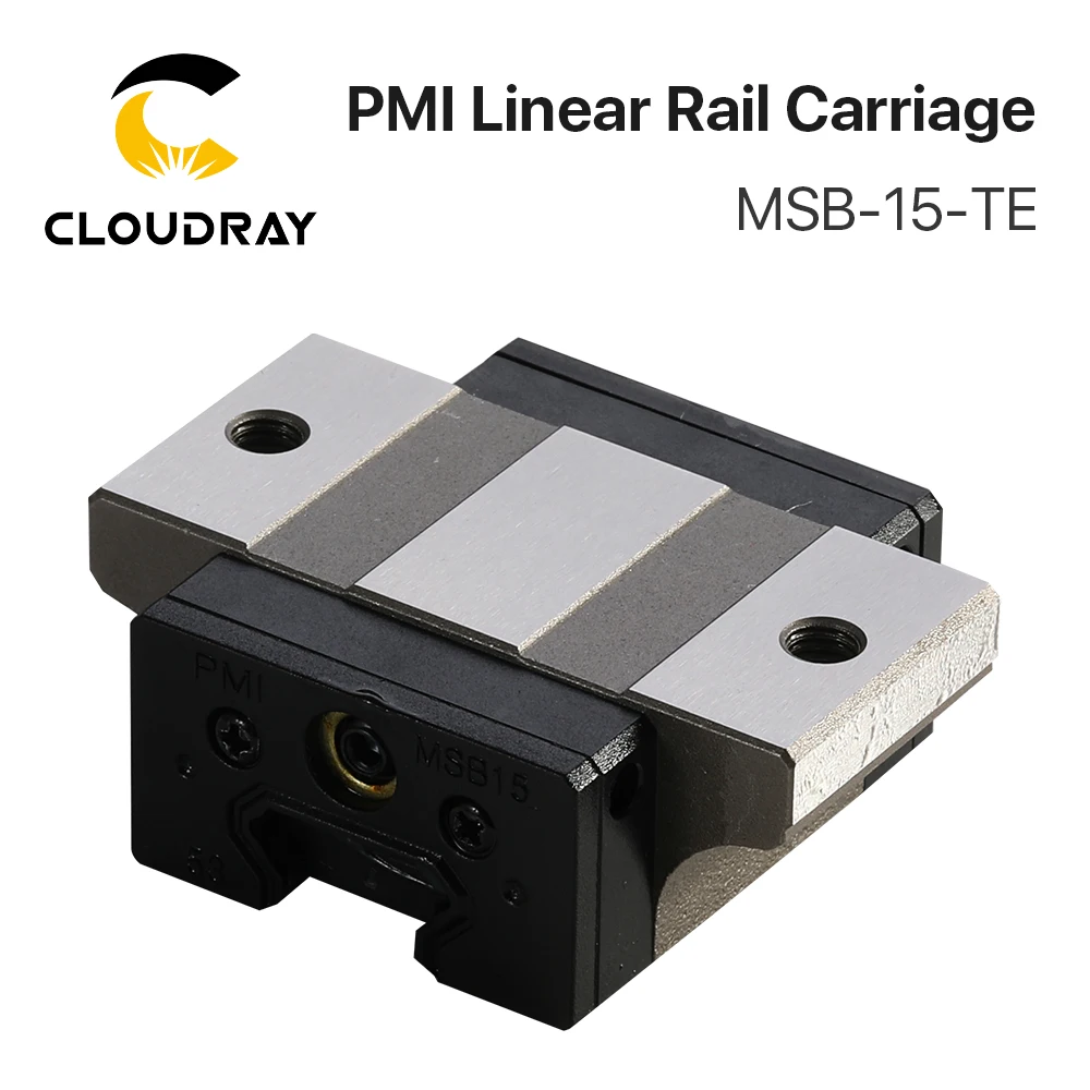 Cloudray CO2 Laser Cutting Machine Universal Metal Parts PMI Linear Guideway Carriage for CO2 Laser Engraving Cutting Machine