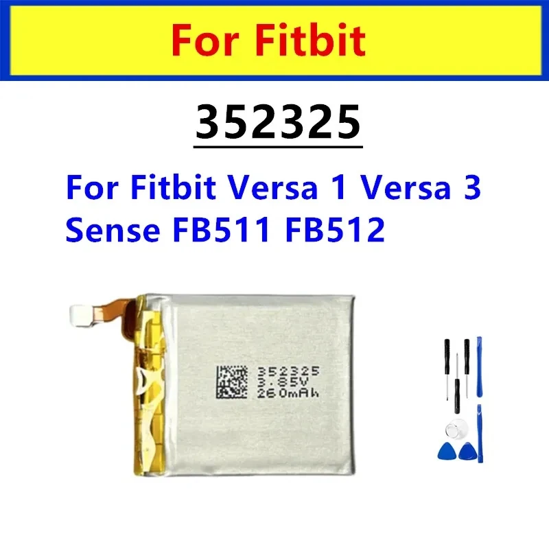 Batería FB511 para Fitbit Versa 1, Versa 3 y Sense: Evaluación Real y Guía de Uso