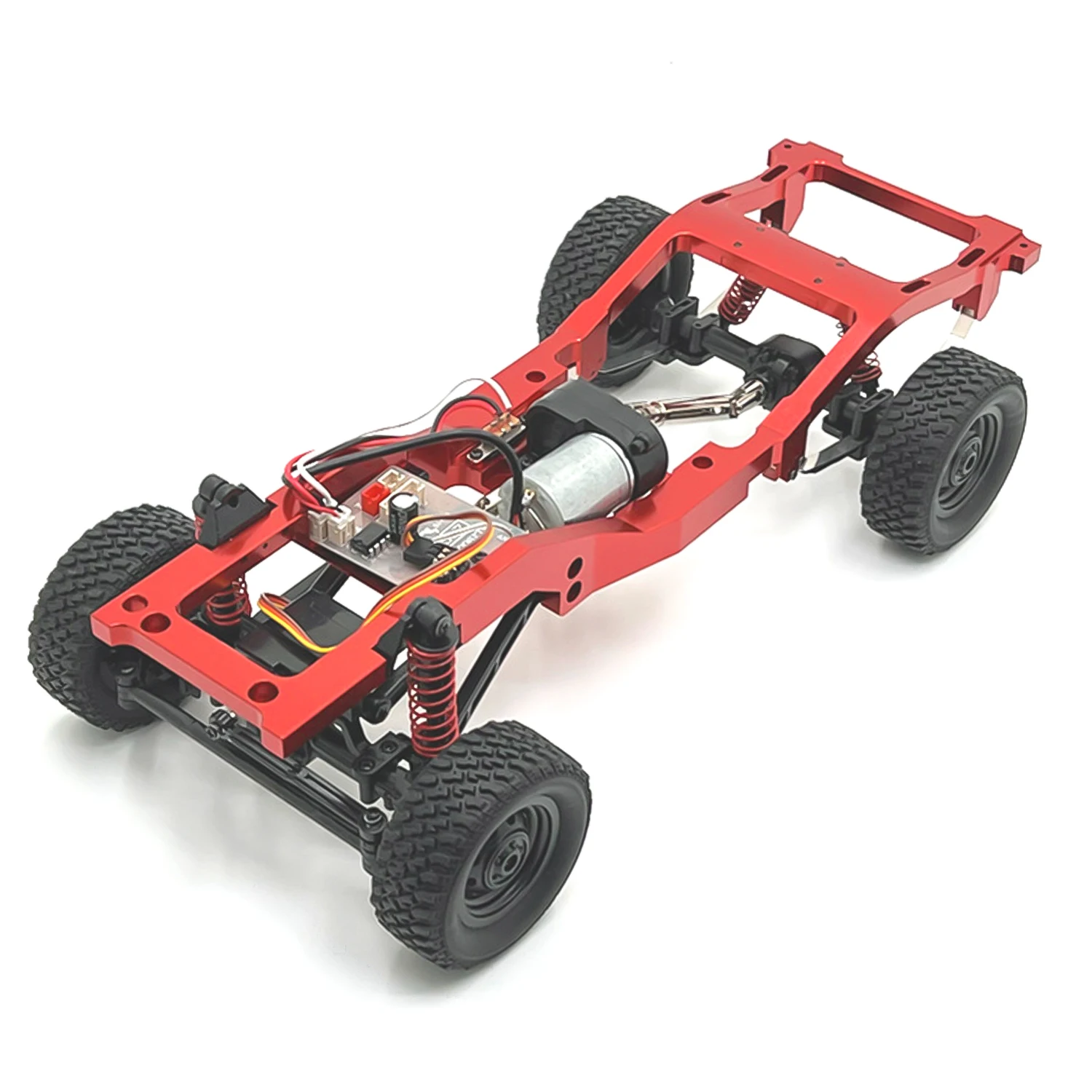 MN82 Metal Car Chassis Frame Body For Mangniu 1/12 MN82 LC79 RC Car Integrated Frame Modification Aluminum Upgrade Parts