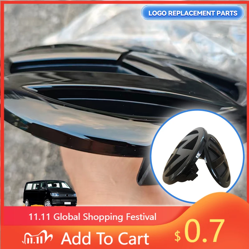 

Для Volkswagen VW наклейки на внутреннюю часть, замена 165 мм 130 мм, передний и задний значок автомобиля, эмблема, решетка крышки багажника, логотип, Стайлинг автомобиля для Tr