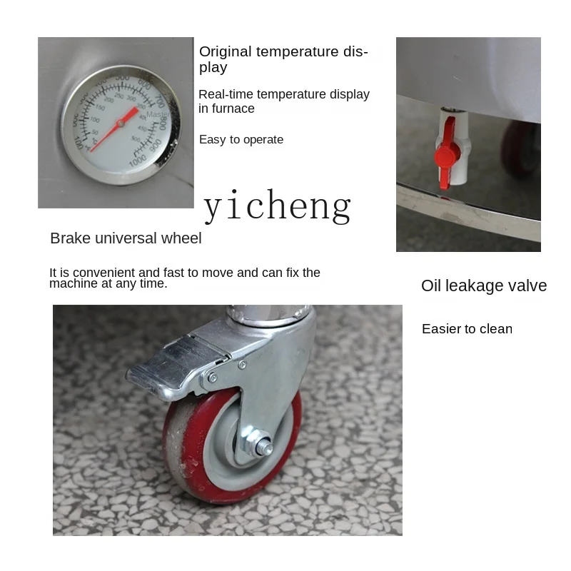 Zc kommerziellen 850 Typ Grill gas Haushalt elektrische geröstete Enten ofen automatische Rotation