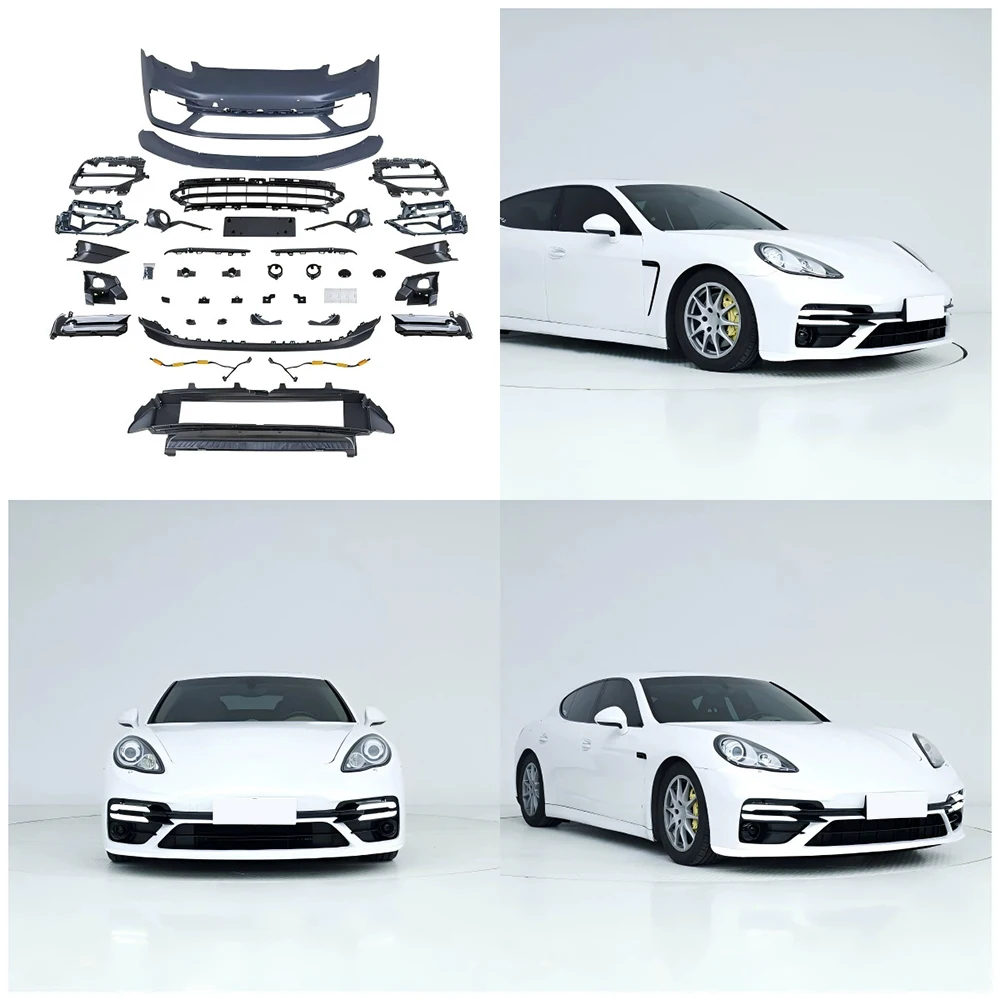 

New High Quality PP Material Front Bumper for 10-13 for for Panamera 970.1 Car Tuning Upgraded 971 GTS Turbo S Style Facelif