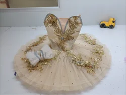 2024 Simple Customized Raymonda Variation Ballet TUTU Pan Skirt GDP Competition Performance Skirt for Adults and Children