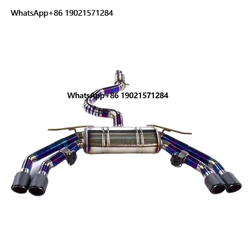 

S3 8V high-quality titanium exhaust pipe system