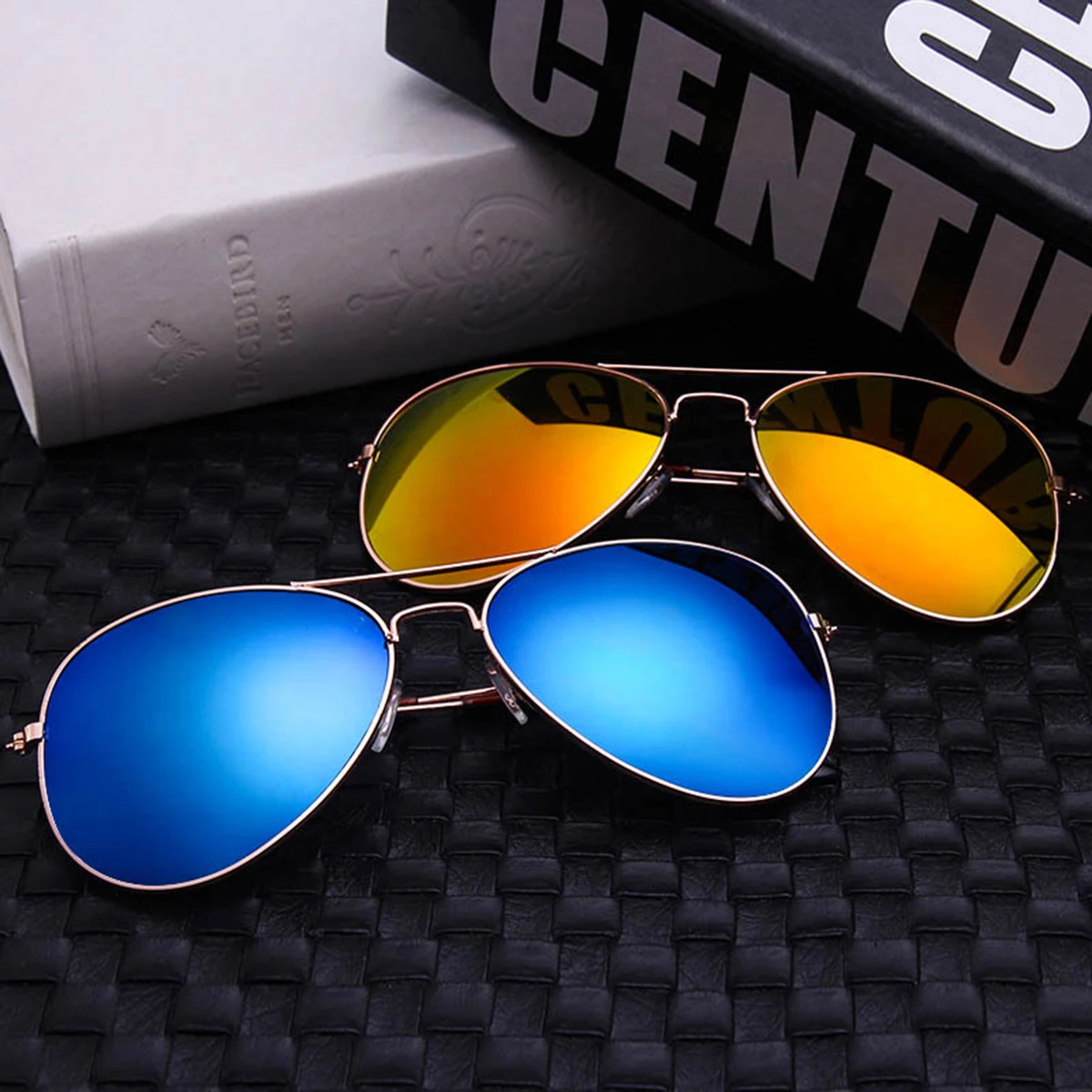 Ready Stock M'sia Original VEITHDIA Men Sunglasses Polarized UV400 for Travel, Driving, Fashion Aviator Alloy Frame