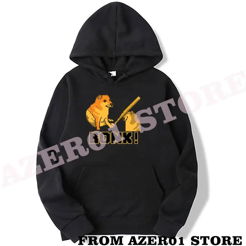 Cheems Bonk New Logo Merch Hoodies Winter Men/Women Hooded Sweet Streetwear The Hooded Long Sleeve