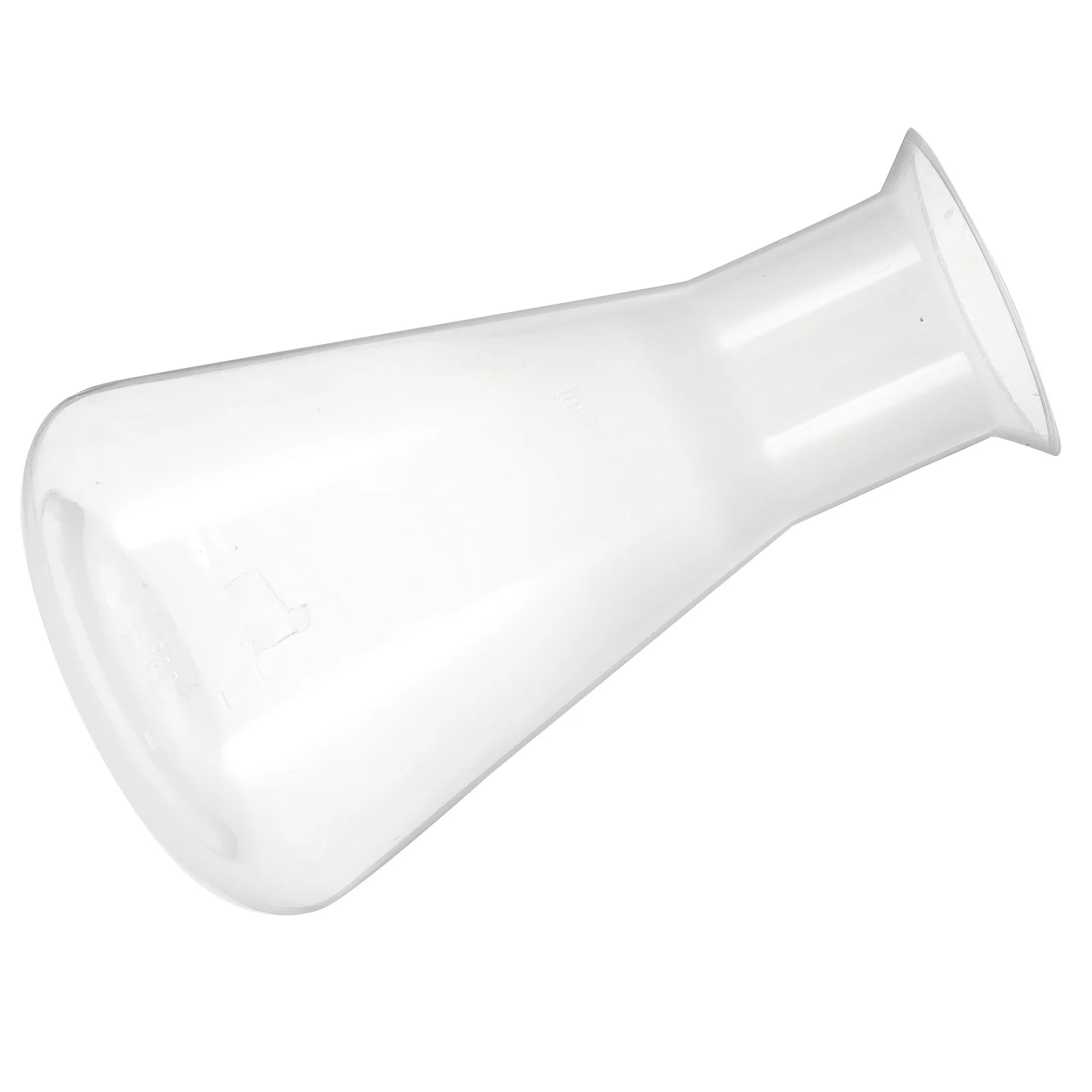 

Transparent Laboratory Conical Flask Wide Mouth Plastic Science Experiment Beaker Container 1000ml Chemistry Supplies