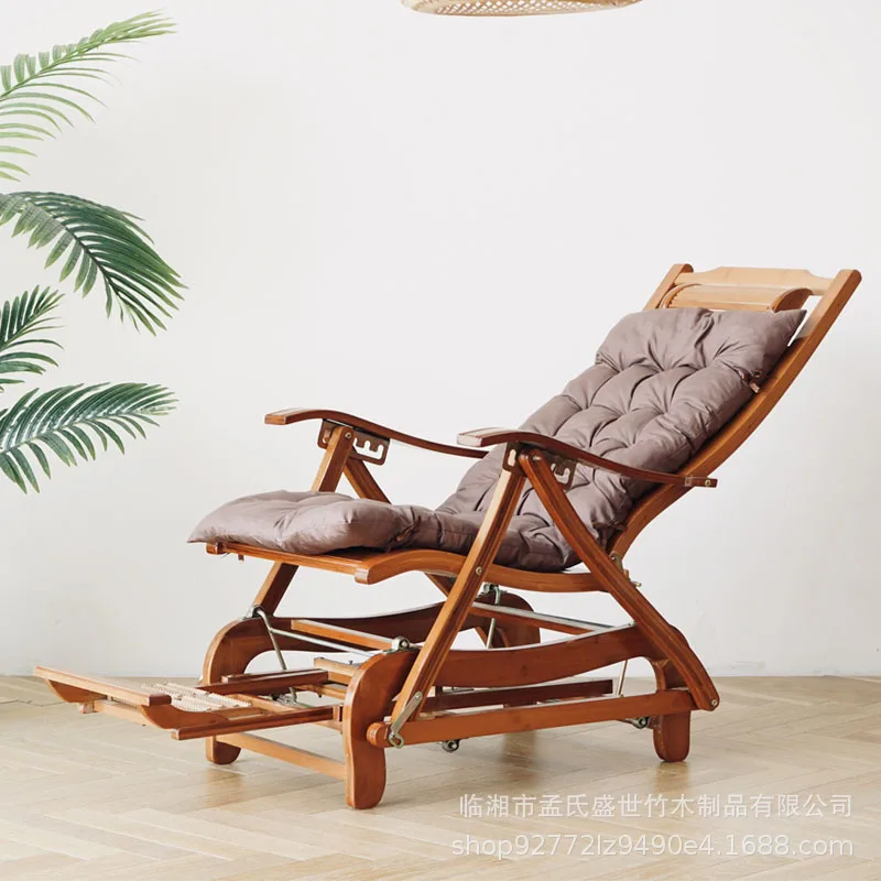 كرسي الترفيه الكسول للشرفة، كرسي غرفة المعيشة لكبار السن، قيلولة هزازة للمساحة الداخلية