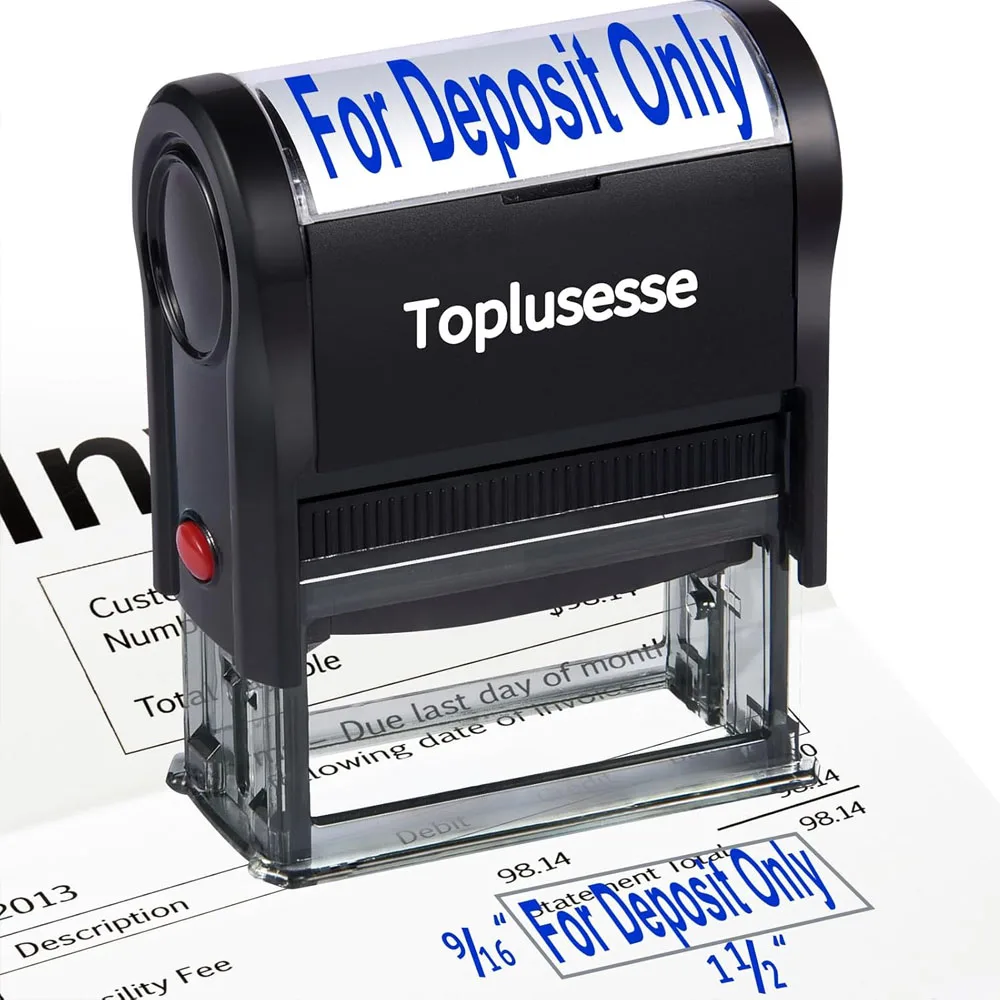 Custom Self-Inking Stamp Customized LOGO Self-Inking Business Address Wax Seal Name Letter Handicrafts Personalize Rubber Stamps