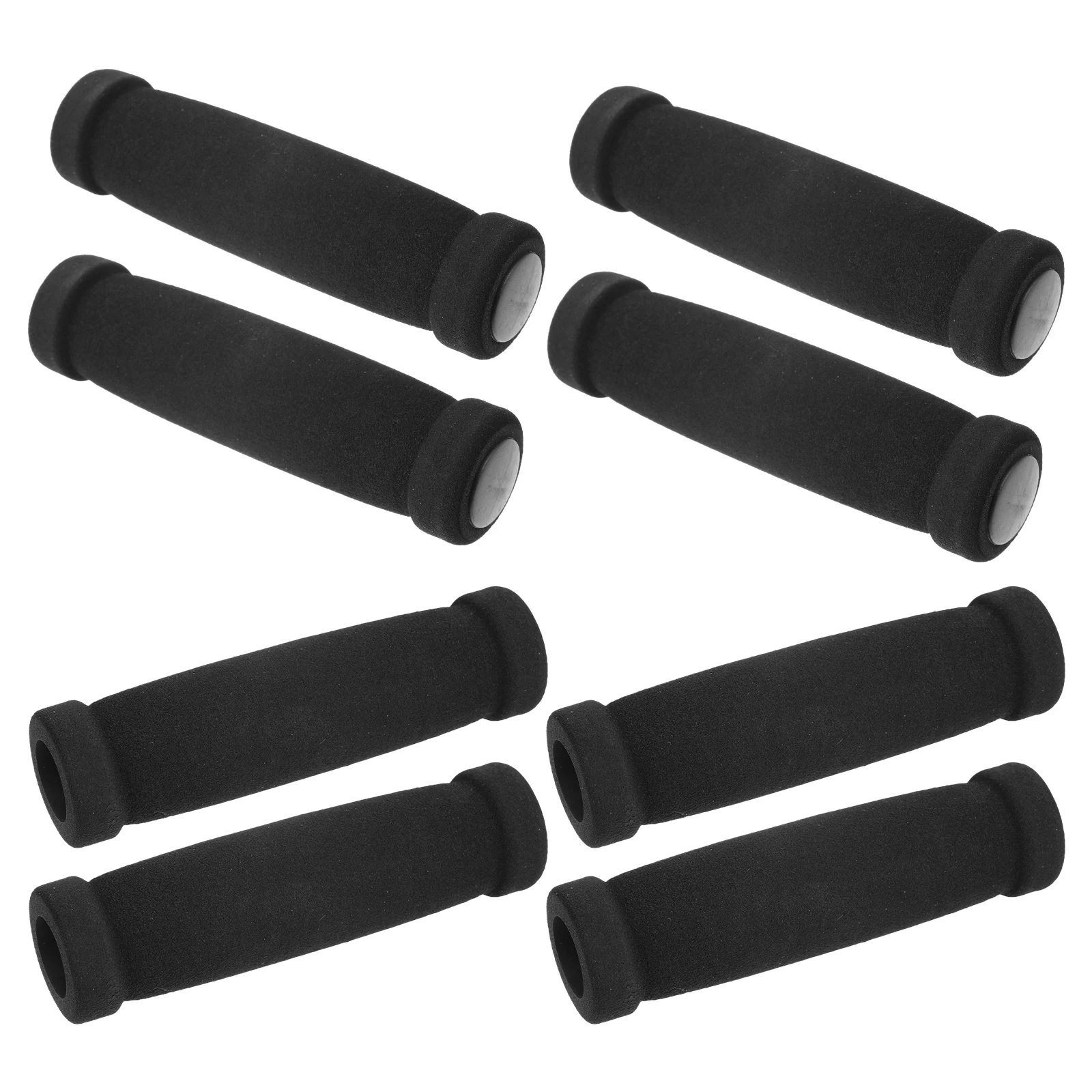 

8pcs Bicycle H Grips Soft Comfortable Anti slip Shock Absorption Ergonomic Bike Accessories Fits Most Bikes