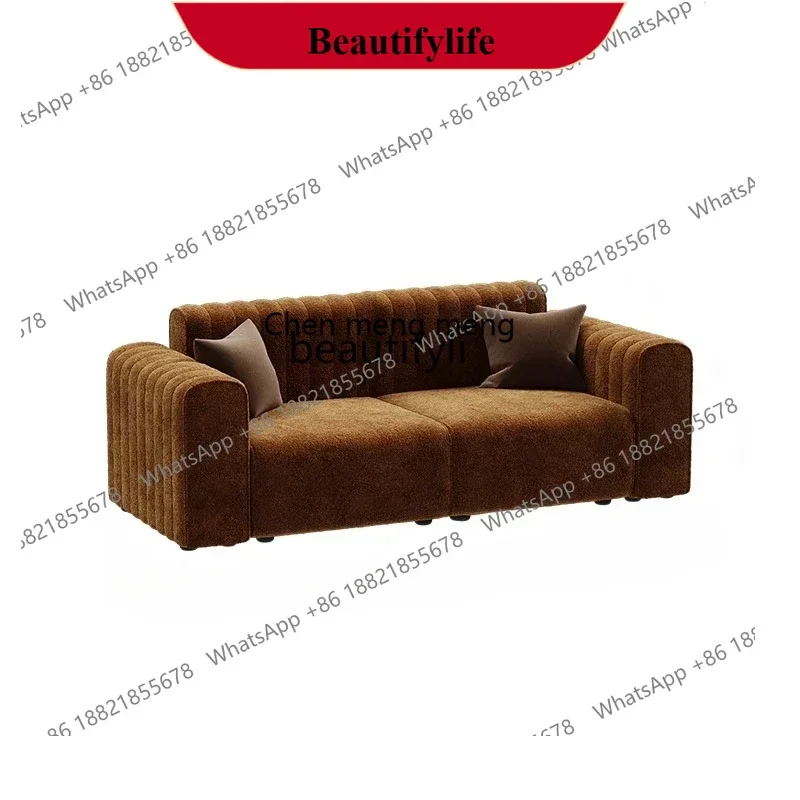 

z183 Medieval designer module splicing fabric sofa retro living room B & B beauty salon reception sofa