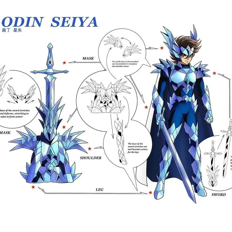 

Pre-order JM.MST Saint Seiya Myth Cloth EX Odin Pegasus God Asgard Knights of the Zodiac Action Figure