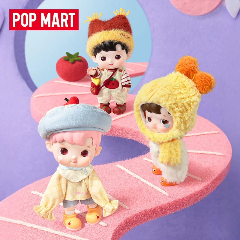 

New Original POPMART HACIPUPU Small Greedy Bag Series 1/12 Mobile Doll Cute Blind Box Toy Decoration Girls Birthday Gifts