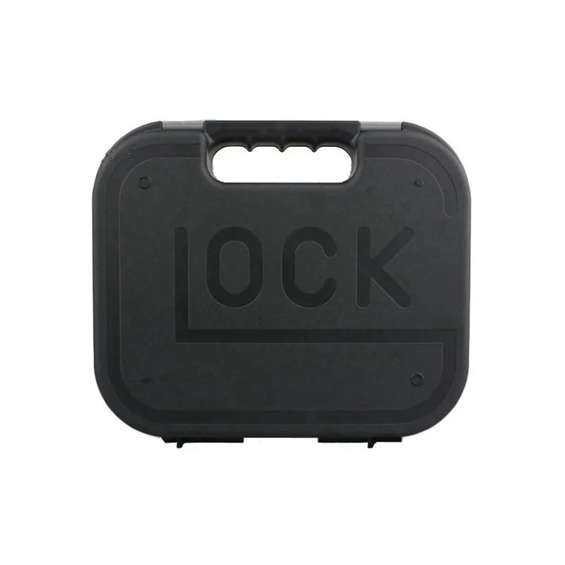 Per scatola di immagazzinaggio GLOCK Custodia per pistola in plastica portatile multifunzionale Custodia per pistola tattica ABS impermeabile per