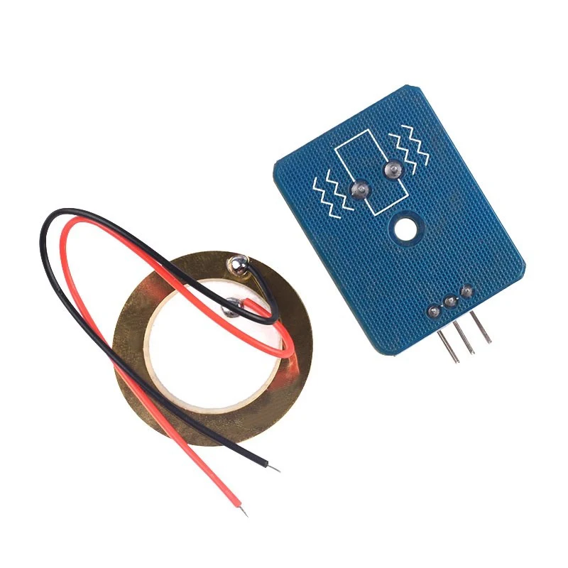 DIY KIT 3,3 В/5 В керамический пьезо-датчик вибрации модуль аналоговый контроллер поставки электронных компонентов датчик для Arduino UNO R3