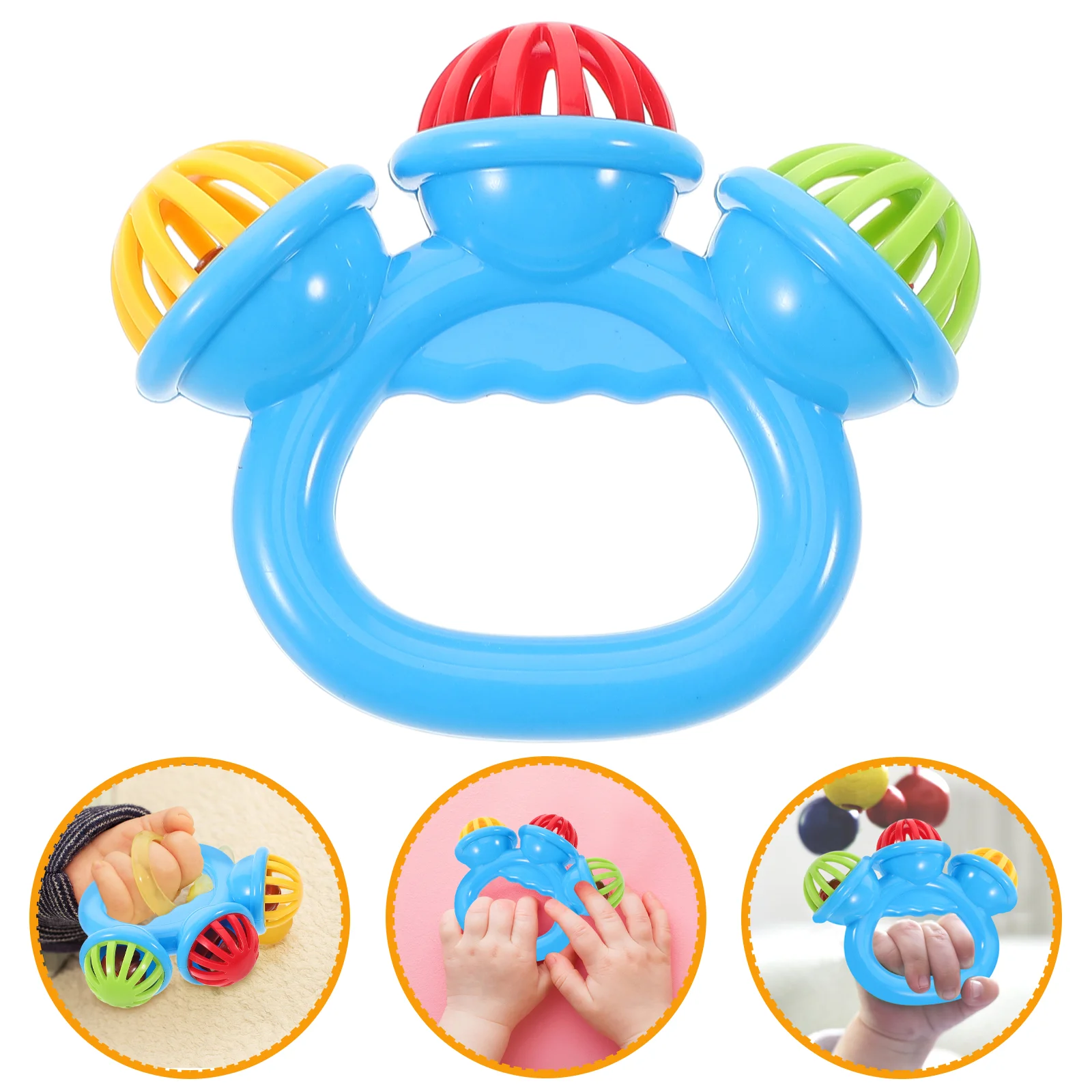 Hochet apaisant pour nourrissons et tout-petits, jouets pour bébés, hochets pour bébé, hochet Shake The Cartoon, nouveau-né