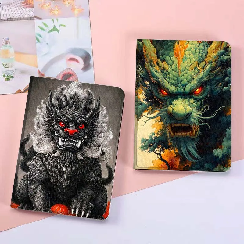 

Art Dragon Illustration For Huawei MatePad Pro Air 12 X Honor Pad 8 V8 9 13 GT GT2 3 12.6 13.3 Inch Tablet Case
