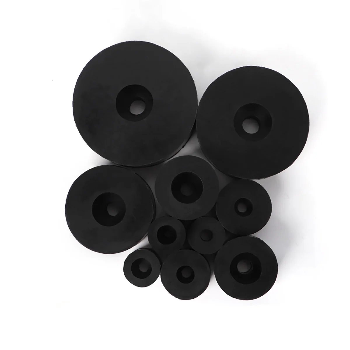 

High Elastic Rubber Circular Counterbore Mechanical Fan Shock Absorption Shockproof And Anti-Collision Washer