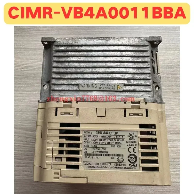 Used Frequency Converter CIMR-VB4A0011BBA CIMR VB4A0011BBA Normal Function Tested OK