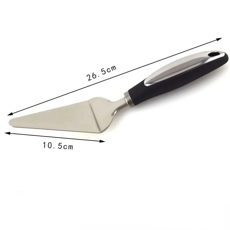 Stainless Steel Rotating Knife Pizza Cutter Shovel Cake Baking Tool