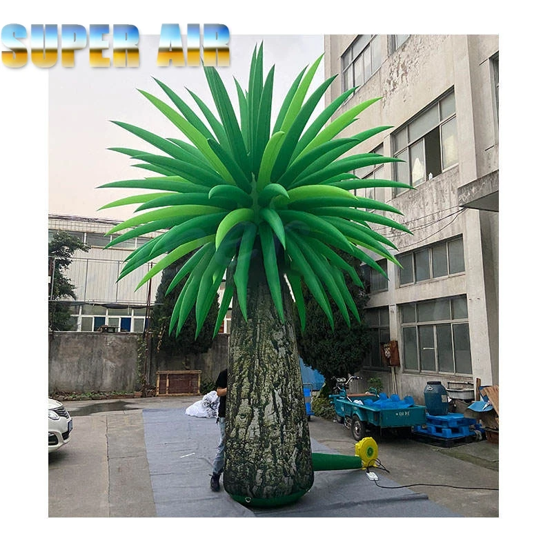 Custom Giant Inflatable Palm Tree Balloon - Realistic Tropical Plant Decoration for Party, Festival, Trade Show & Themed Event