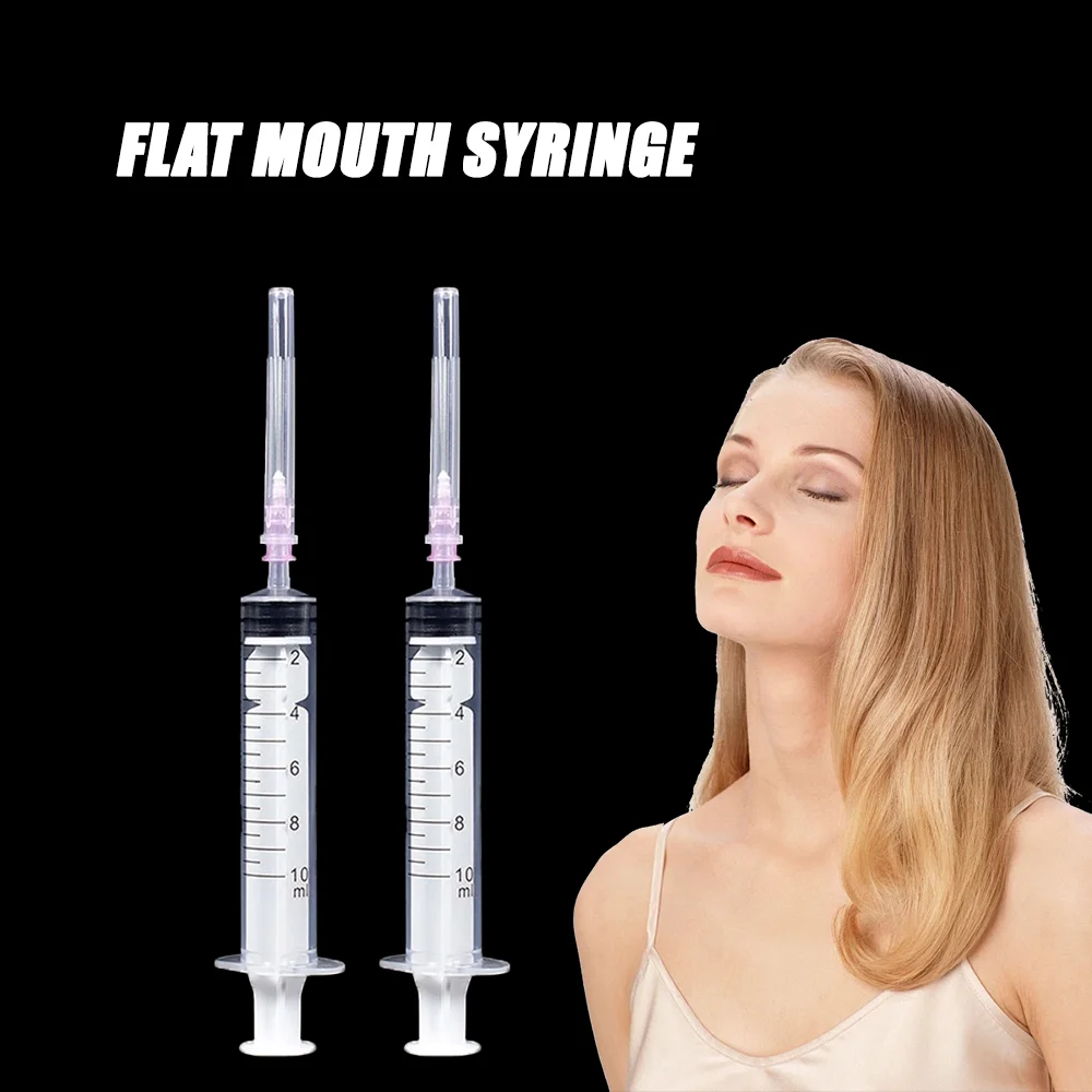 Disposable individually packaged 1ml 2ml 3ml 5ml 10ml syringe, made of sterile PVC material