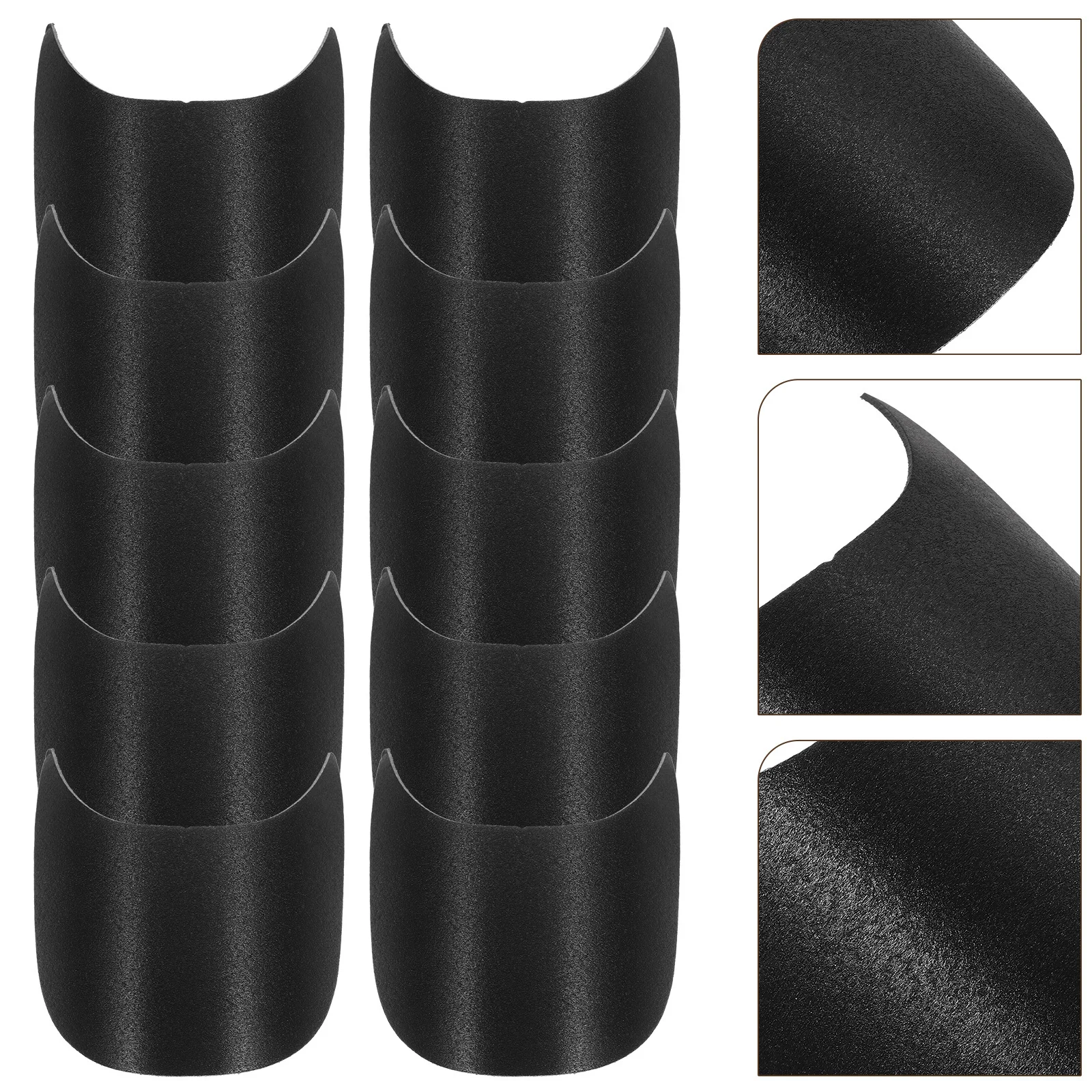 

10pcs Hat Brim Inserts Plastic Baseball Cap Visor Replacement For Women Sun Hat Shaper Accessories Cap Making Supplies