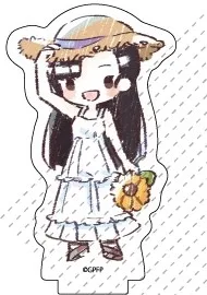 لعبة Nishi Kinuyo Anchovy Darjeeling الاكريليك حامل دمية أنيمي Nishizumi Miho Maho نموذج لجسم صغير لوحة تأثيري لعبة للهدايا