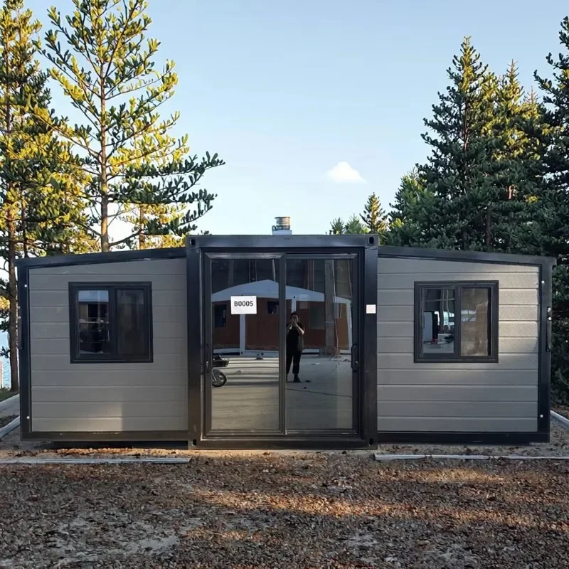 

20ft 40ft Prefab Homes Luxury Tiny House Expandable Container House Mobile Homes With 2 3 Bedrooms PreBuilt Container Homes