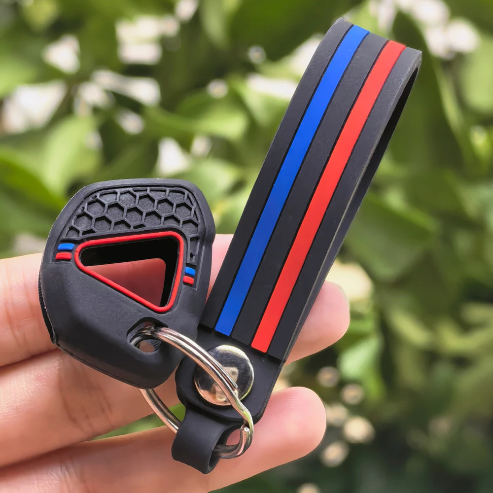 New For Kawasaki Z400 Z500 Z 400 500 Ninja400 Ninja500 SE Motorcycle Accessories Silicone Key Case KeyChain Key Cover ring
