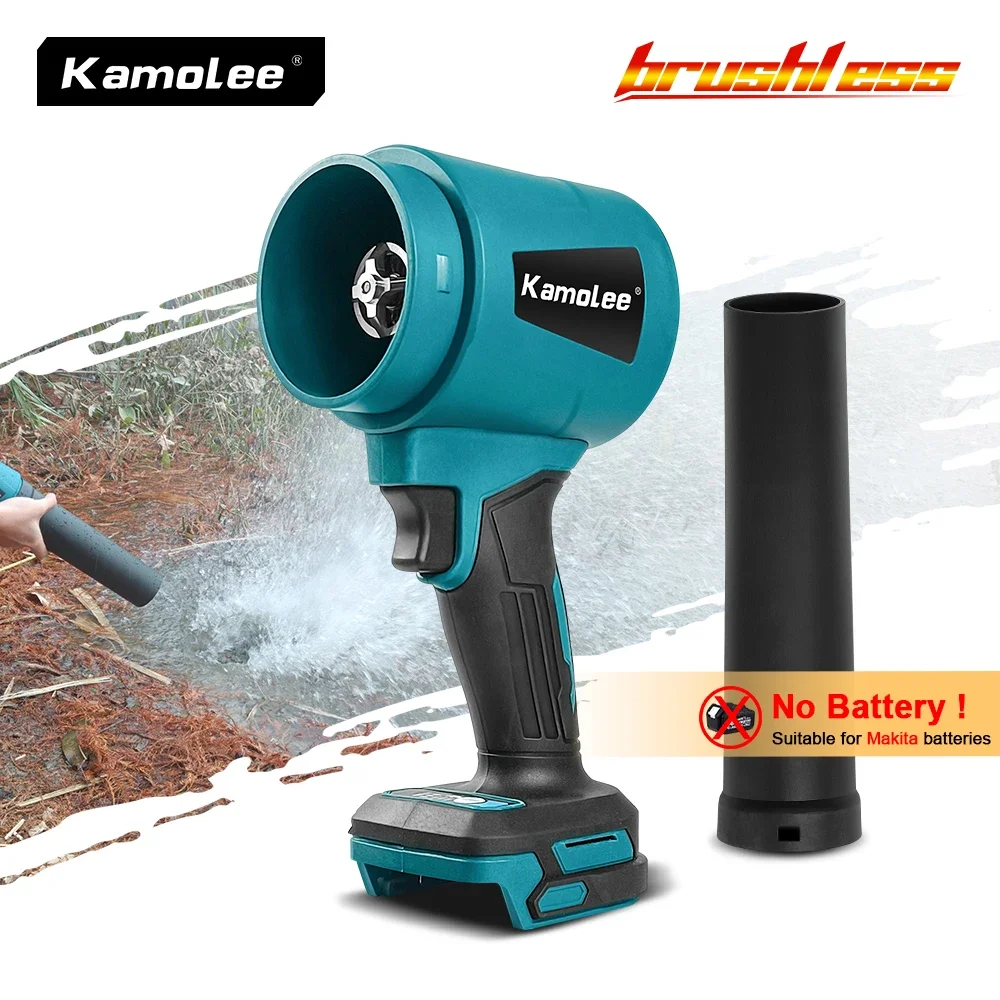 Kamolee  powerful brushless electric high-speed turbine blower jet fan 400M/S handheld powerful water blower/dust gun/snowblower