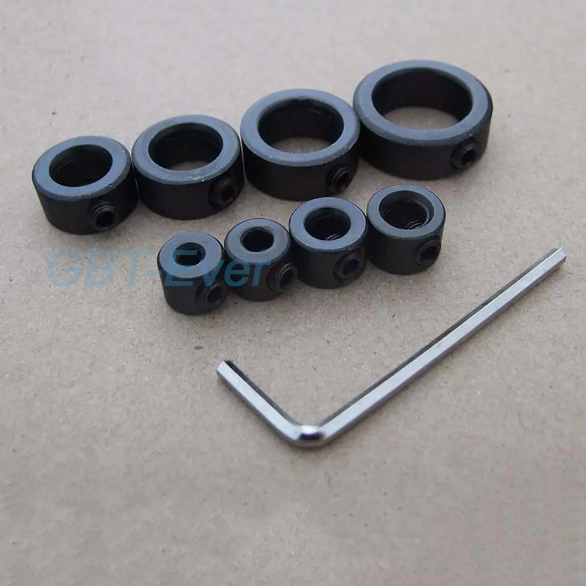 Anillo de límite de broca, herramienta de carpintería, broca de 3 ~ 16mm, collares de tope de profundidad, posicionador de anillo, localizador de taladro, llave hexagonal, tornillo de arroz M5