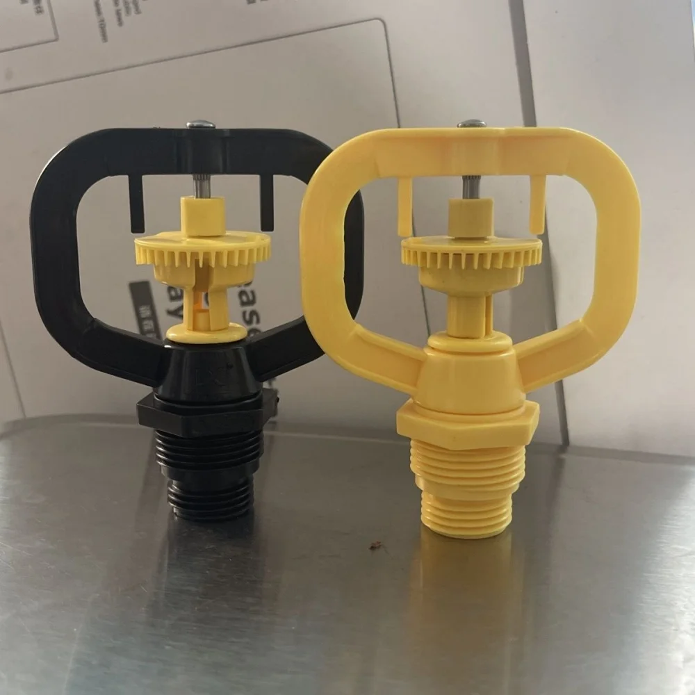 Tête d'arrosage papillon à rotation automatique à 360 degrés, filetage mâle 1/2" 3/4", pour l'irrigation des jardins et des terres agricoles, 20 pièces