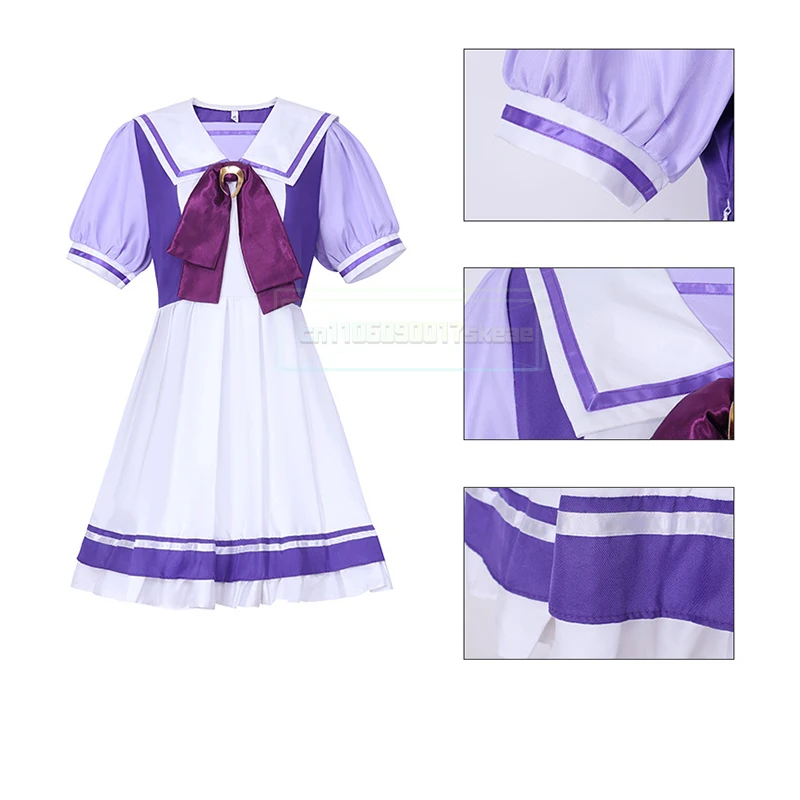 

Pretty Derby Cosplay Costume Anime Uma Musume Tres Magical Academy Sailor Collar Cosplay Dress Cute School Uniform Halloween Cos