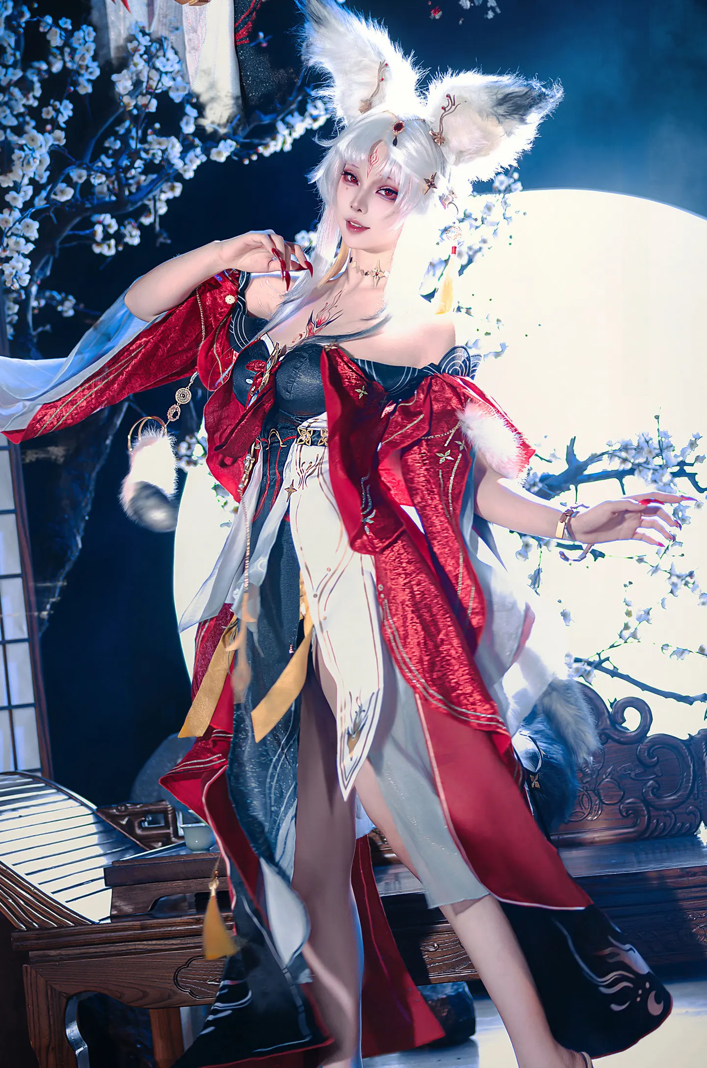 Wuthering Waves Hsin Moon Fox - Anime Cosplay In Chinese review and price