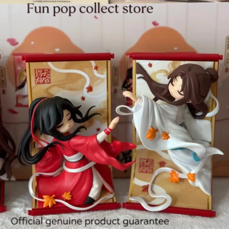 Tian Guan Ci Fu Scroll Series Anime Figure Blind Box - Cute Mystery Model Doll Hua Cheng Xie Lian Decorative Gift for Collectors view 2