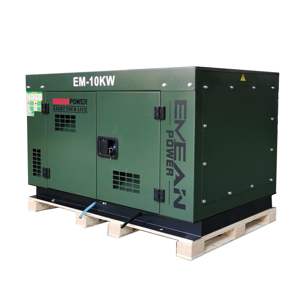 small power three phase  12kVA 15kVA Dies el generator set