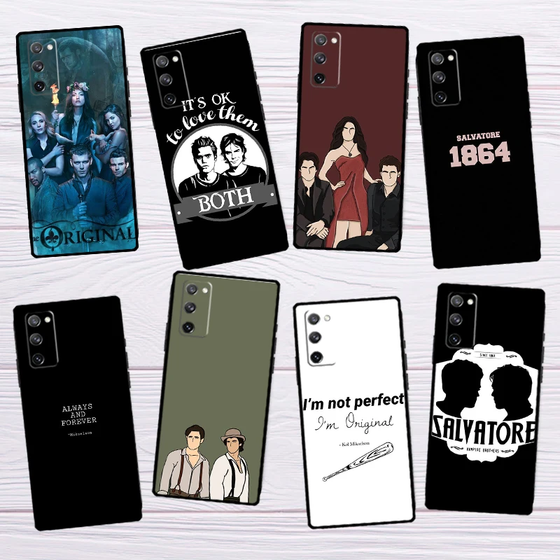 The Vampire Diaries Case For Samsung Galaxy S23 S22 S21 Ultra Plus S20 FE S9 S10 Note 10 Plus Note 20 Ultra Cover