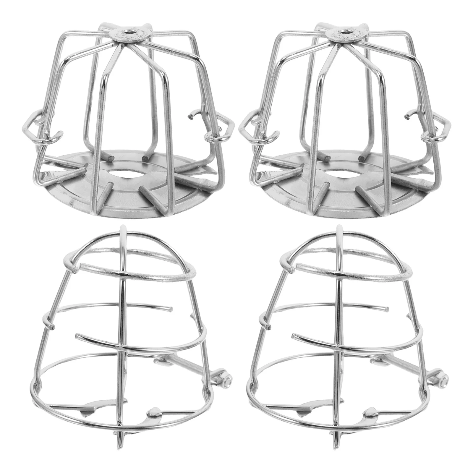 Couvercle de tête de gicleur d'incendie en métal, 4 pièces, Protection de Cage en acier inoxydable, Protection de tête de gicleur d'incendie pour résidentiel