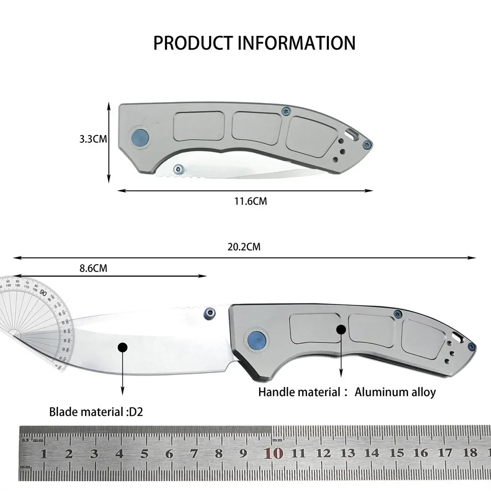 التكتيكية BM 748 الضيق سكين للفرد 3.43 "M390 الساتان الأزرق لهجات في الهواء الطلق EDC أداة قطرة نقطة شفرة رمادي مقابض التيتانيوم