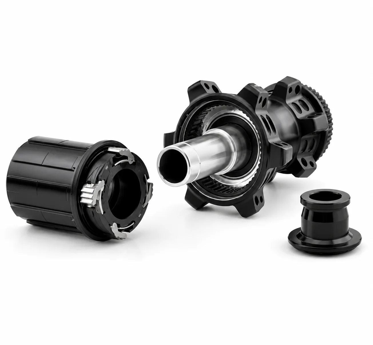 GOLDIX 24H Ultraleichte Rennradnabe 338g 4-Pawl 240T Ratchet Gedichtete Lager 11-Gang Fahrrad Vorder- und Hinterradnabe – Detail 3