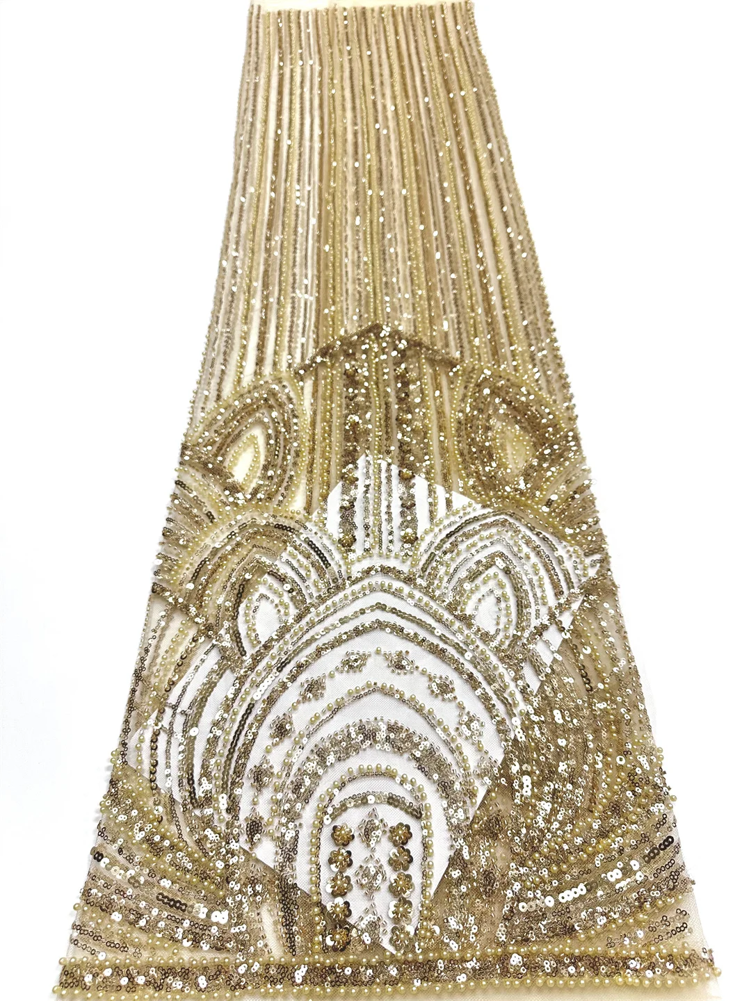 

Роскошная кружевная ткань с блестками, 2025 г., высокое качество, кружево, французская африканская бисерная нигерийская сетка с вышивкой, нигерийская сетка для женского шитья