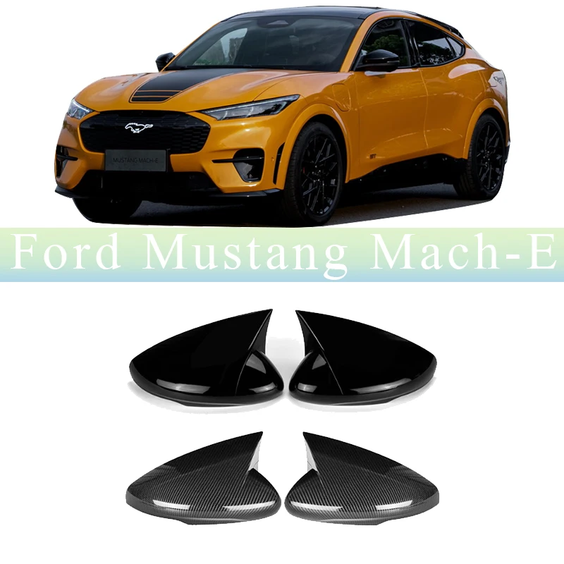 

For Ford Mustang Mach-E Car Sticker Rearview Side Mirror Cover Wing Cap