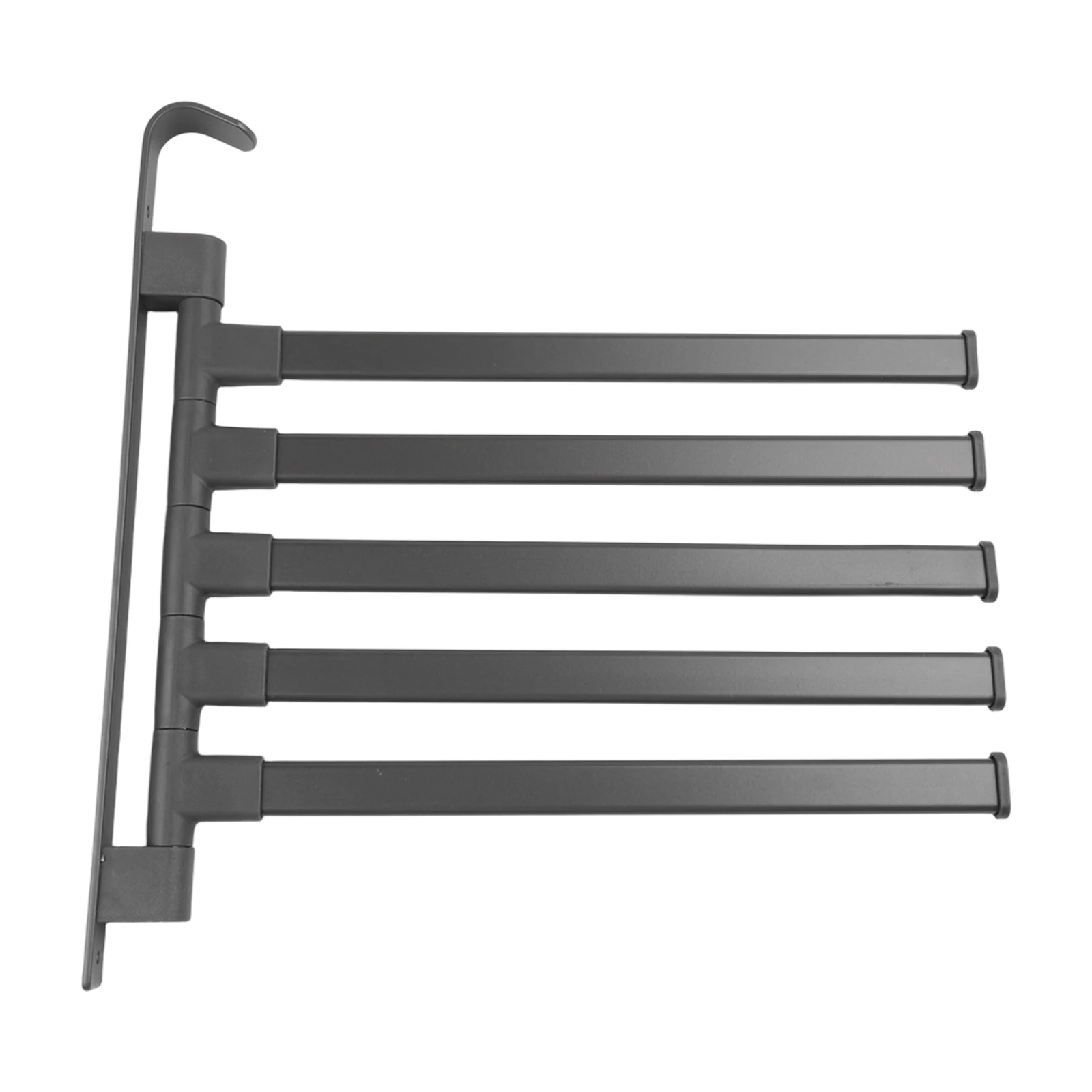Stainless Steel Rotating Towel Rack for Space Saving Bathroom Storage Designed to Organize Multiple Towels Neatly