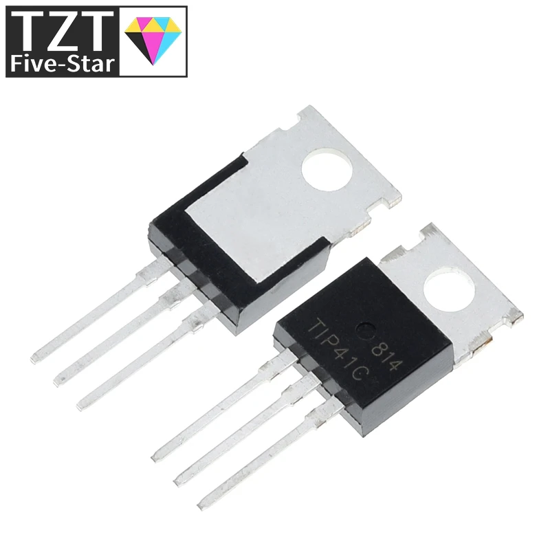 10/30 قطعة TIP41C TIP41 وحدة منظم الجهد