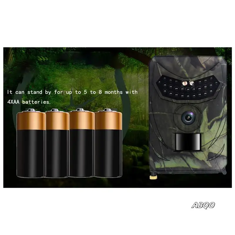 

2X 1080P 16MP Trail Camera Wildlife Camera Hunting Trail Cameras For Wildlife Animal Scouting Security Surveillance