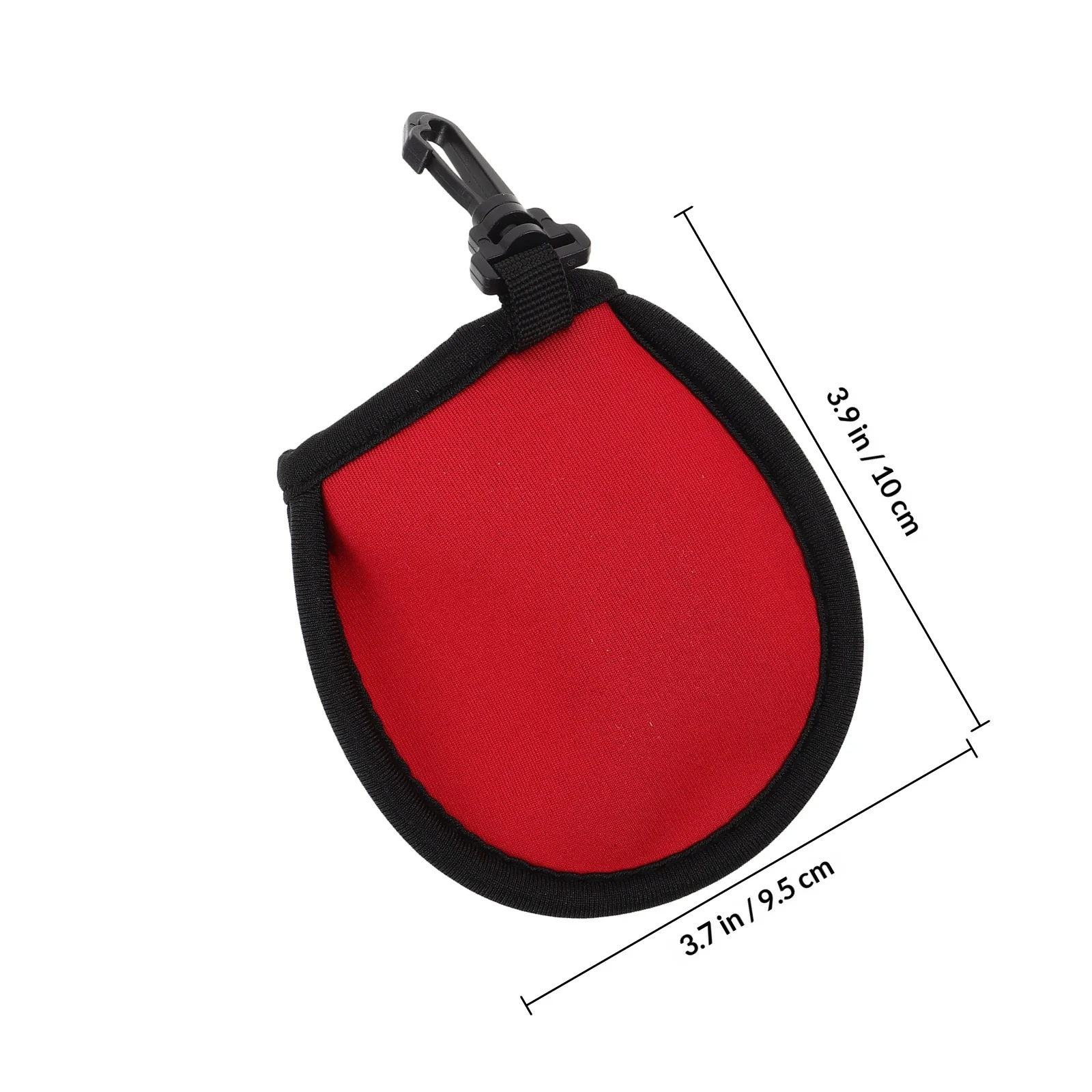 6pcs Ball Washer Pocket Portable Ball Cleaner Pouch With Hanging Clip For Men Sbr Material Golf Accessories Bag Golf Utility